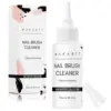 Makartt Nail Brushes Cleaner 70ml, Clean And Restorer Brush Bristles, 2-in-1 Brush Cleaner Liquid for Solid Gel Polish/Nail Art 1