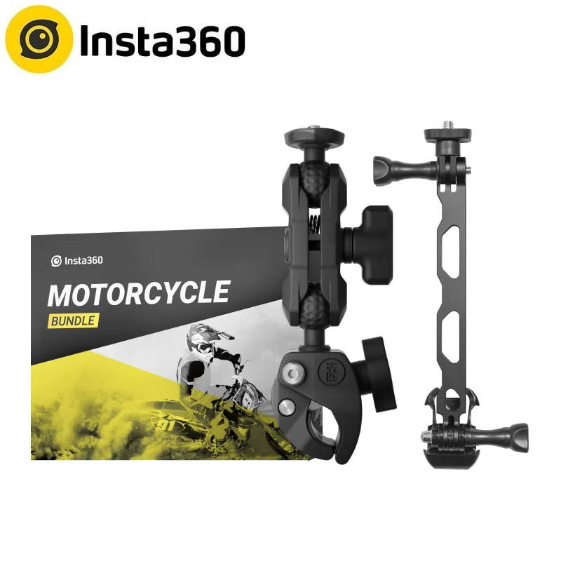 Insta360 Motorcycle Mount Bundle For X4 X3 / ONE X2 / ONE R / ONE 