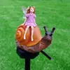 Decorative Garden Stakes Pathway Outdoor Decor Lamp Fairy Snail Statue Solar Light Garden Stake Solar Pathway Lights Ornament 6