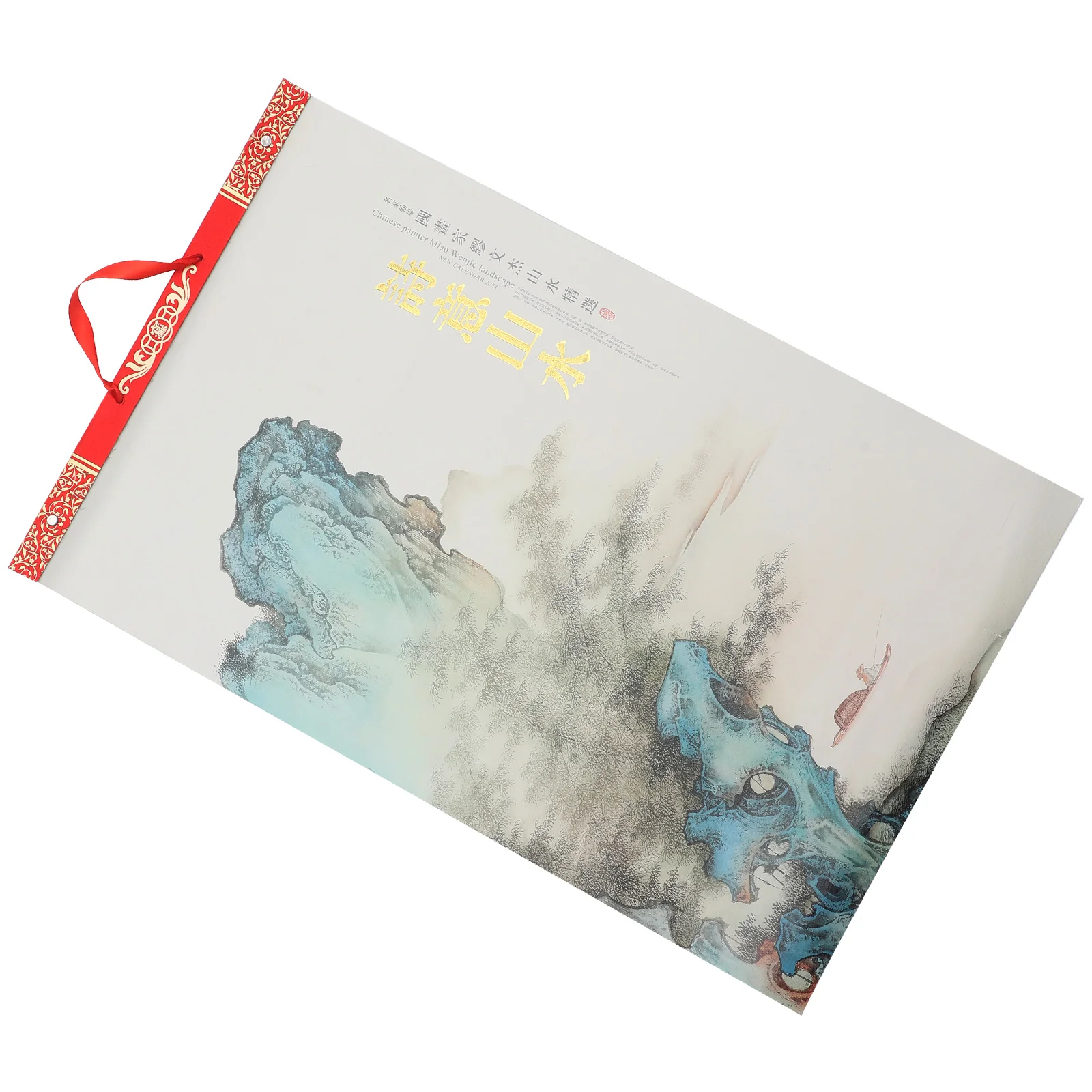 2024 Chinese Year of The Dragon Office Calendar Calendars Planner Hanging Scroll 2024 calendar 3d notepad tree house calendars art 3d memo pad sticky notes block notes decorations new year of dragon gifts