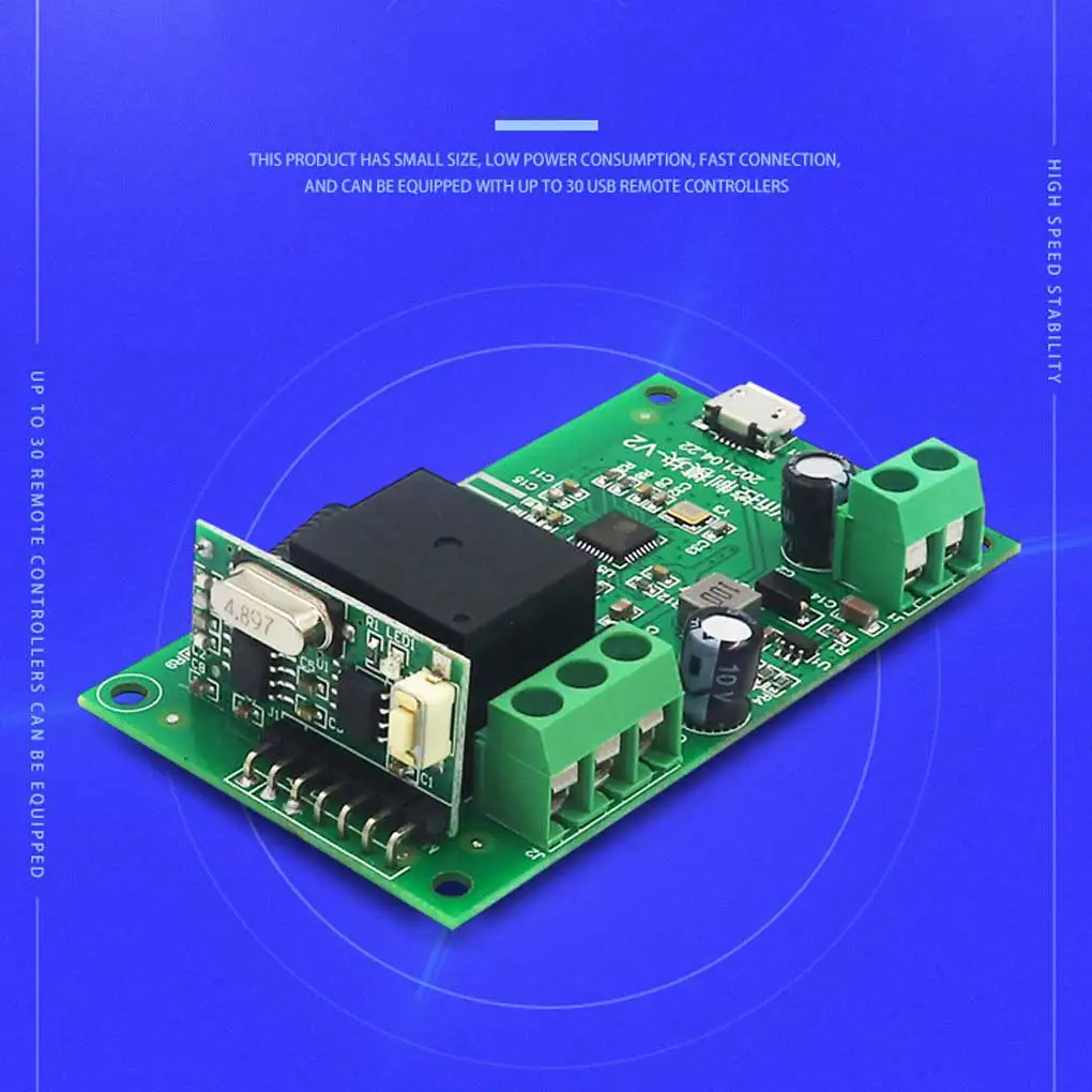 

Door Lamp 2200W 2 4Ghz WiFi Control Circuit Board Replacement USB Powered Controller Module Electronic Component