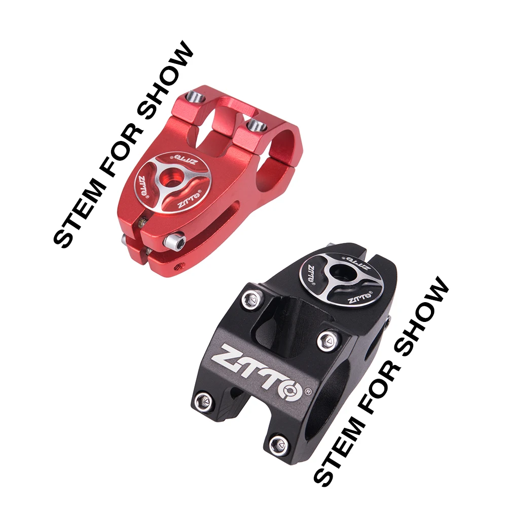 ZTTO Bicycle Headset Stem Fork Top Cap 1-1/8" Threadless Headset Parts MTB Road Bike Aluminum Cover Stem Screw M6x30mm bicycle headset bike stem cap bicycle head cap