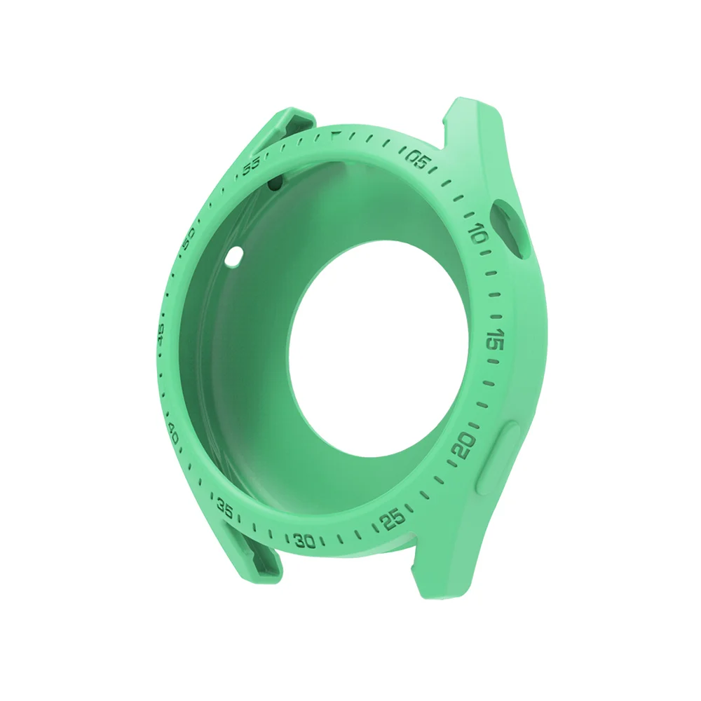 Colorful Silicone Protective Cover for Huawei GT3 46mm with Scale