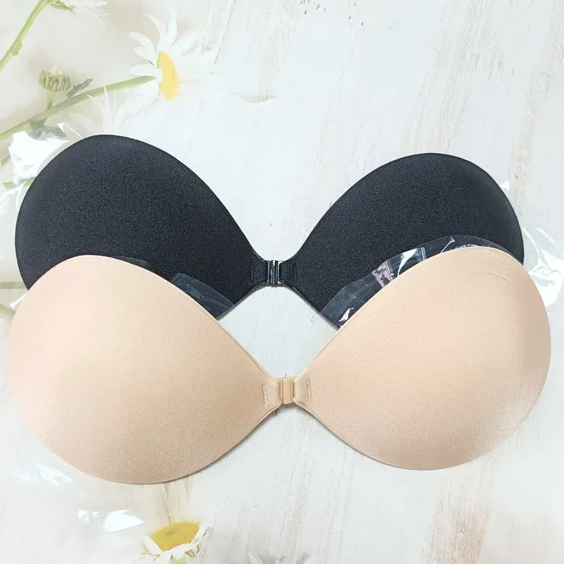 Palm Push Up Invisible Silicone Bra Womens Chest Stickers
