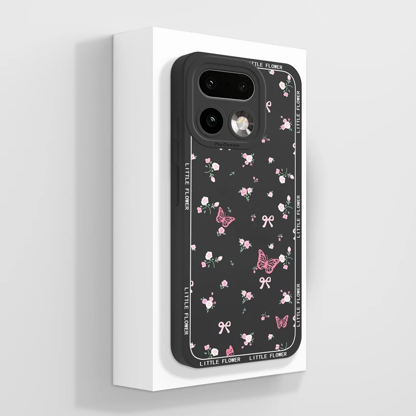 Stylish Floral Lightweight Phone Case - High Quality Soft Smooth Finish