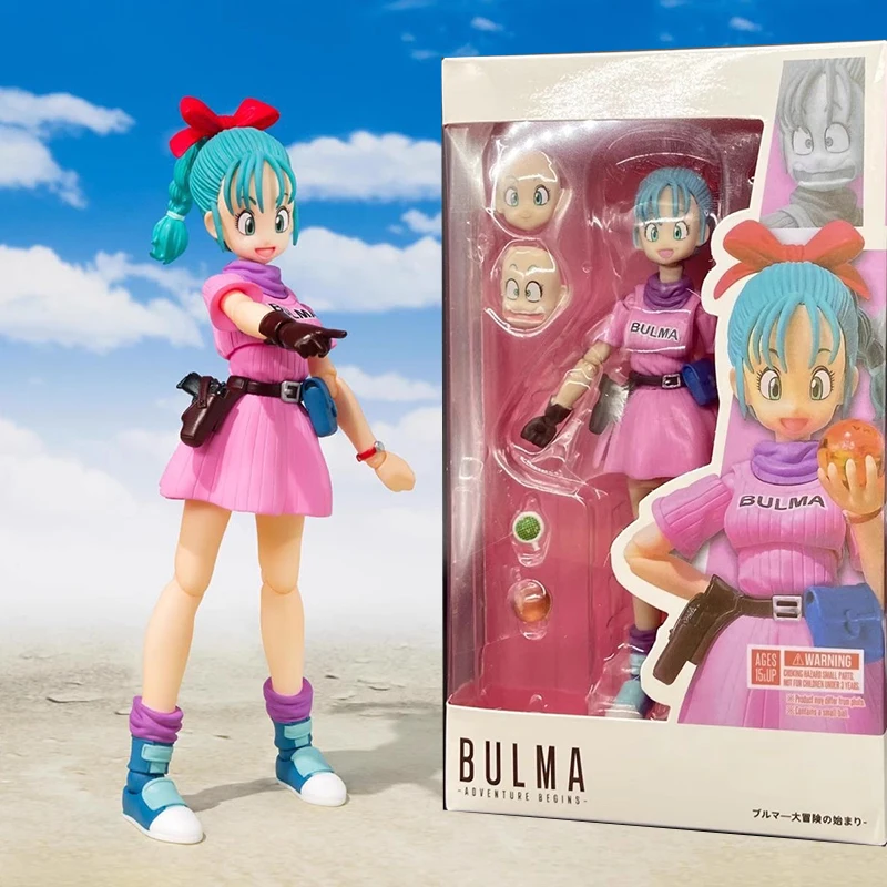 Аниме «начало большого приключения», бульма, драконий жемчуг Sh, фигурки героев мультфильмов, подвижные строительные игрушки из ПВХ размером 14 см