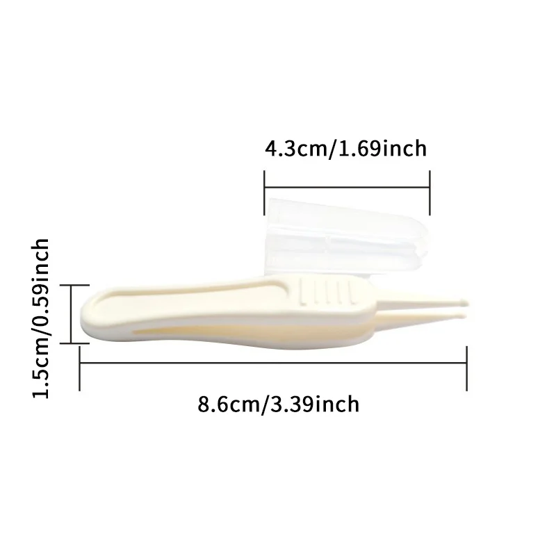 Toiletries Baby booger clip Baby daily care cleaning tweezers round head clip 1pc