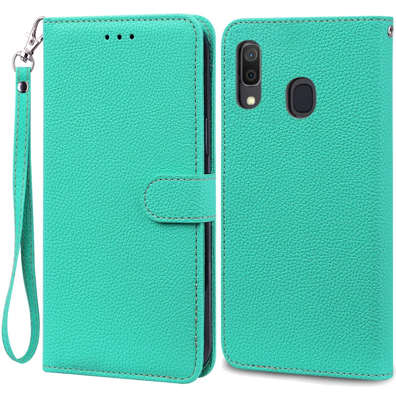 Leather Wallet Flip Case for Samsung Galaxy A40 - Stylish and Protective Cover