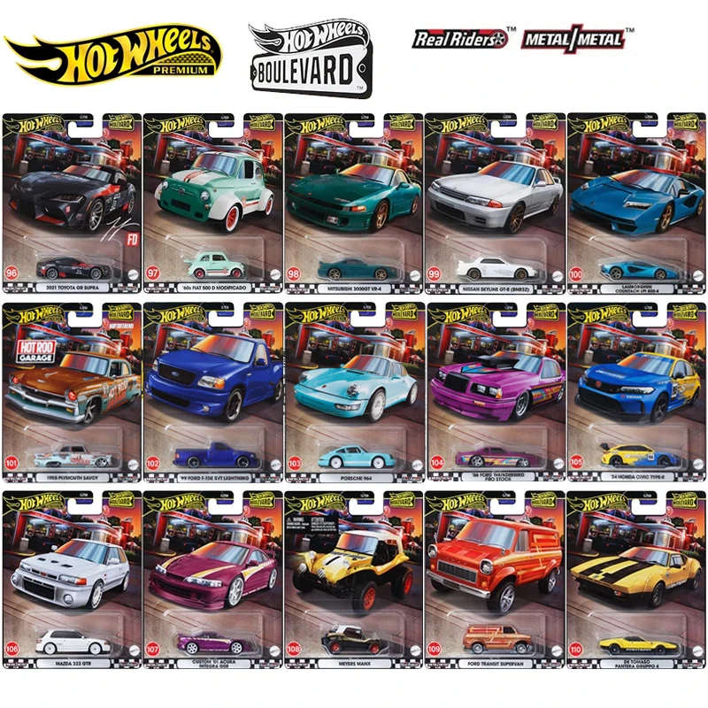 Hot Wheels Premium Boulevard #96-100 #101-105 #106-110 Toyota
