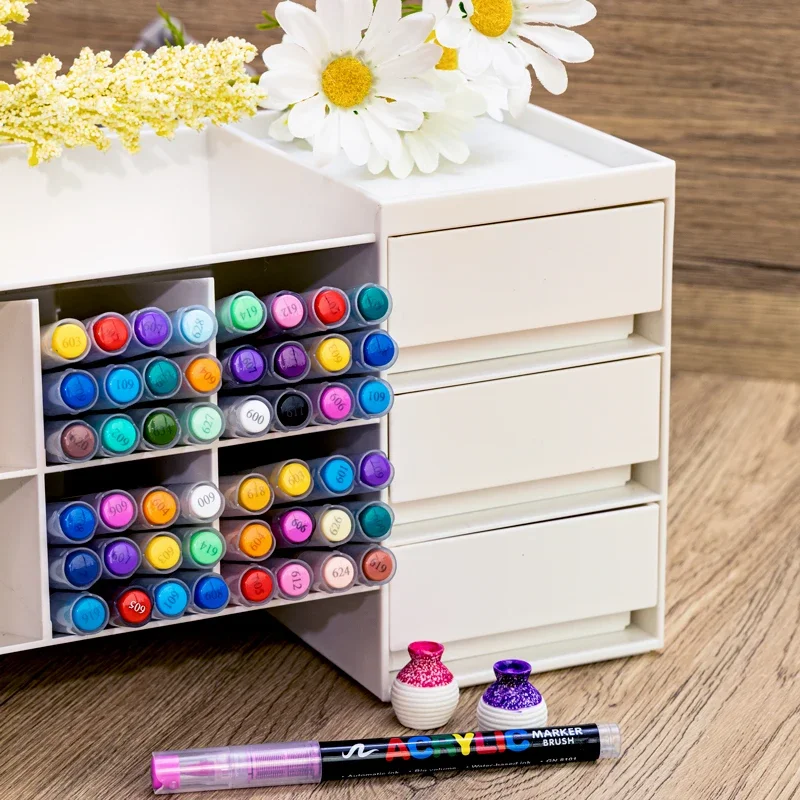 Acrylic Marker Pens Set 6