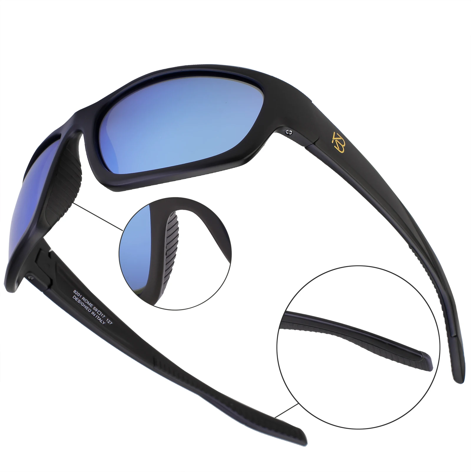 BUNVICK Polarized HD Genuine Glass Sunglasses Men and Women Italian Design Anti-Glare UV400 Corning True Glass Lenses polarized sports glasses,polarized glasses