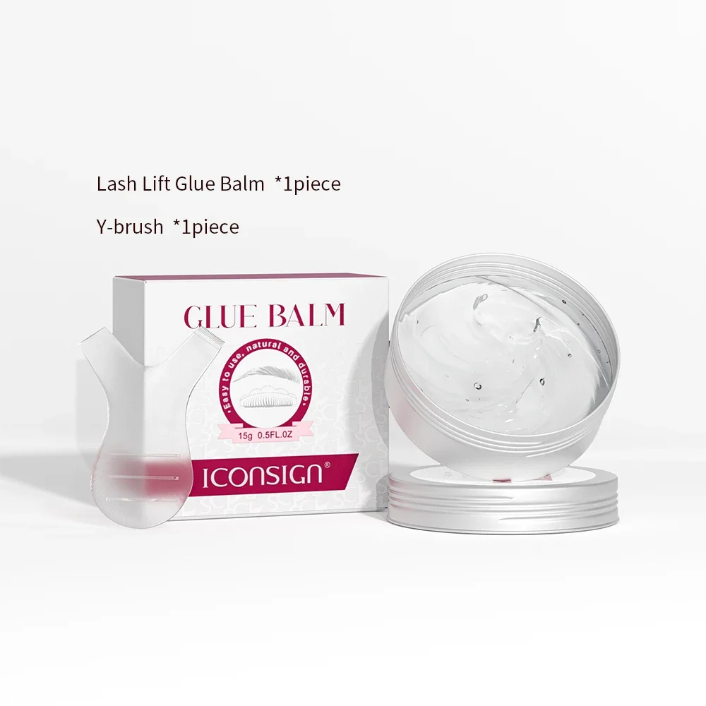 ICONSIGN Glue Balm for Lash Lifting Fast Fixing Shape Brow and Lashes Lift Waterproof Wax Beauty Makeup Accessories eyelash glue eyelash glue balm