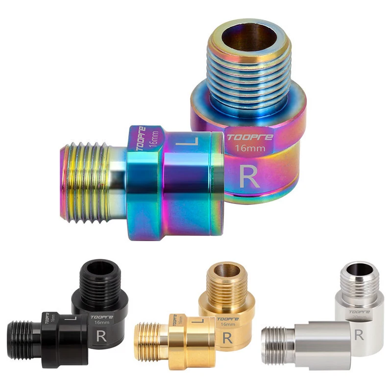 1 Pair TOOPRE 16/20mm Bicycle Pedal Extender MTB Road Bike Extension