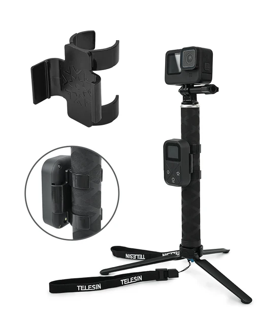 Telecomando Bluetooth TELESIN Per GoPro Hero 8-13 - Impermeabile, Fino A 5 Telecamere, 80m Di Portata - Foto 7