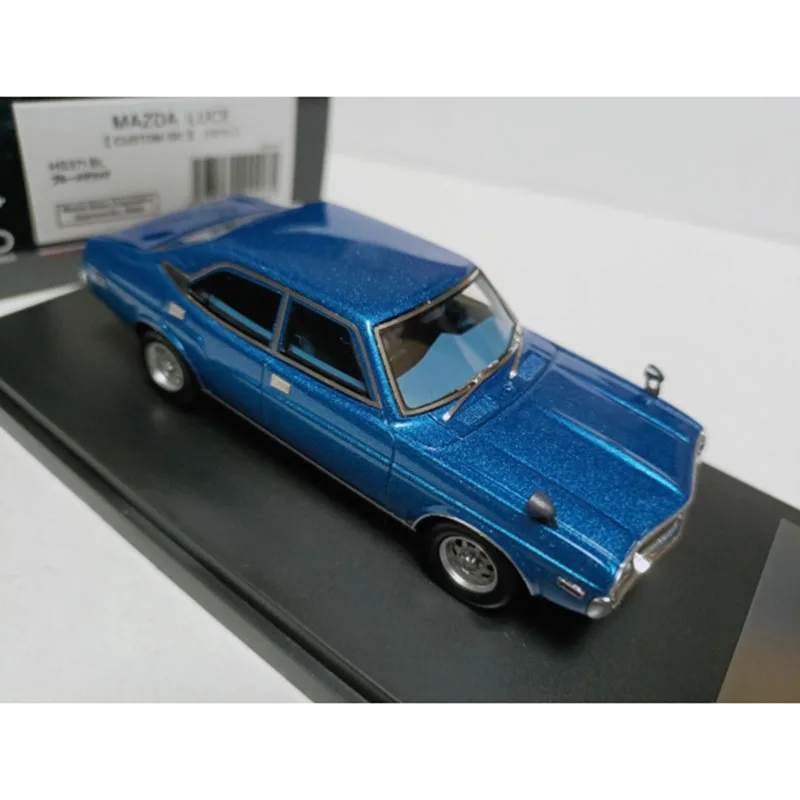 Hi-story 1:43 Mazda Luce Custom GR II 1972 빨간색 자동차 모델 수지
