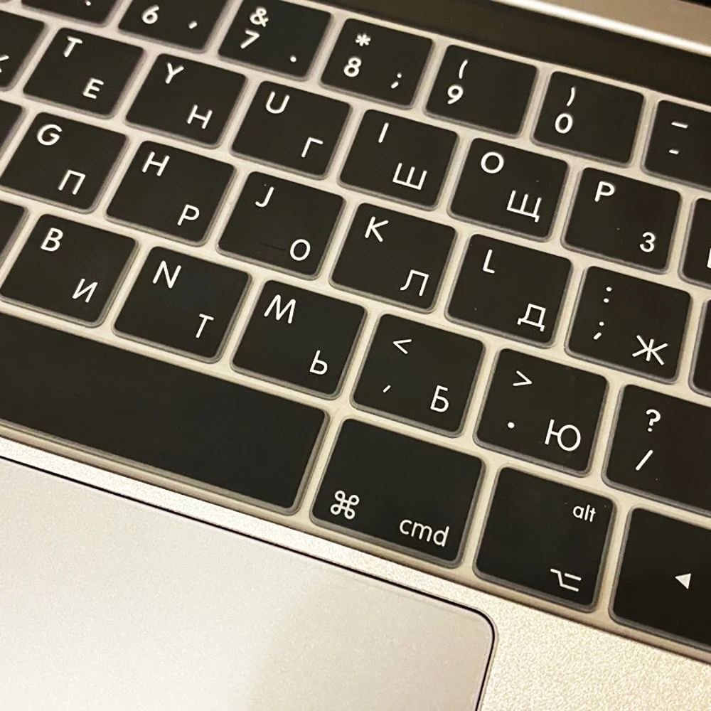 Laptop Keyboard Cover For Macbook Pro14/13/16 A2442 A2485 A2289 A2338 Keyboard Stickers Air13 A2179 A2337 M1 Laptop Accessories