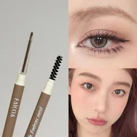 1PC Waterproof Double-Ended Eyebrow Pencil Ultra Fine Eyebrow Pencil Sweat-proof Long Lasting Professional Eye Makeup Cosmetics 5