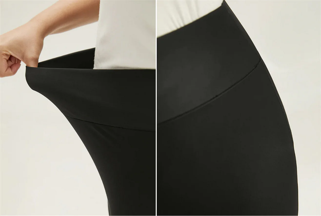 Curvy Plus Size Faux Leather Leggings Tummy Control Wideband Matte Pleather Leggin 2X 4X