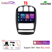  QLED Android 10.0 Car Radio Multimedia Video Player For Dodge Caravan 4 For Chrysler Grand Voyager RS 2000 - 2012 GPS Serero BT 