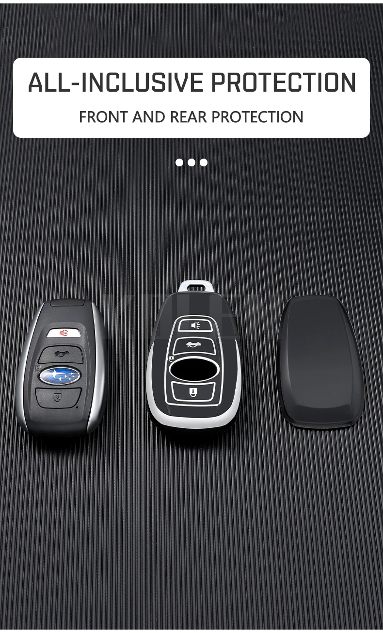 Nuovo TPU Car Key Case Cover Shell per Subaru Forester XV Outback BRZ WRX STI Legacy Impreza Crosstrek Protector Fob accessori 12 Nuovo TPU Car Key Case Cover Shell per Subaru Forester XV Outback BRZ WRX STI Legacy Impreza Crosstrek Protector Fob accessori - S98b50ea42a924e6ab0e6bcc7a1762ed56