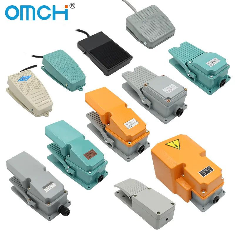 OMCH Foot Switch TFS201 Foot Switch LT4 Pedal Switch with Cable EKW-5A- B machine control switches - Image 2
