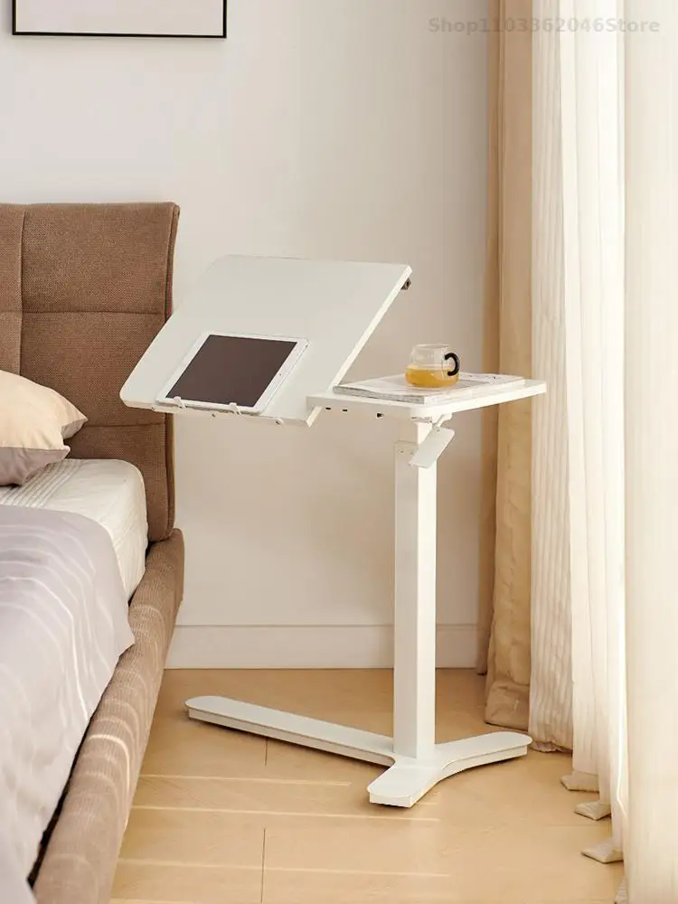 Bedside Table Movable Lifting Table Study Desk Living Room Sofa Side Lazy Household Notebook Small