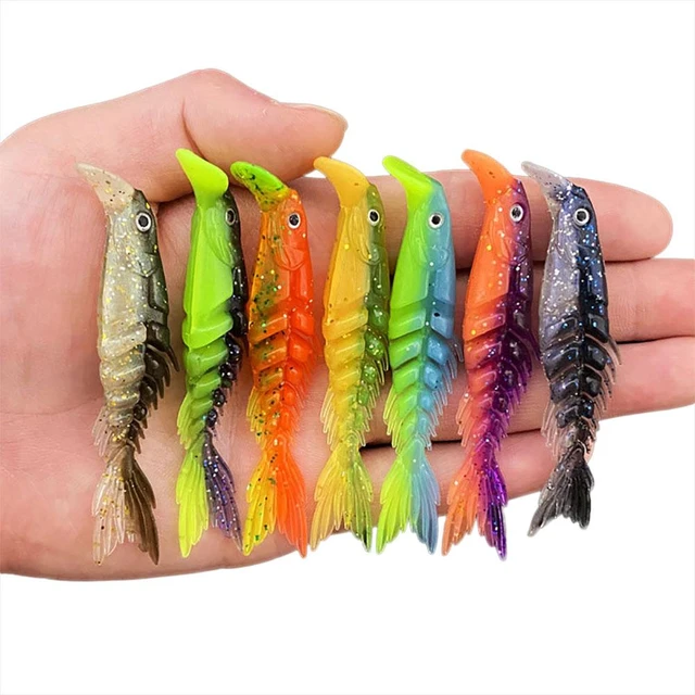 1 Set Soft Baits Shad Fishing Lures Paddle Tail Swimbaits Plastic Lures For  Bass Trout Fishing Gifts For Men - AliExpress