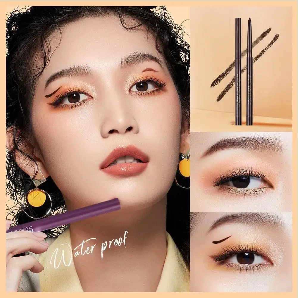 

Eyeliner Gel Pen Waterproof And Smudge-proof Female Novice Makeup Tool Beginner Eyeliner Lasting Eye Brown Beauty Cosmetic A4A0