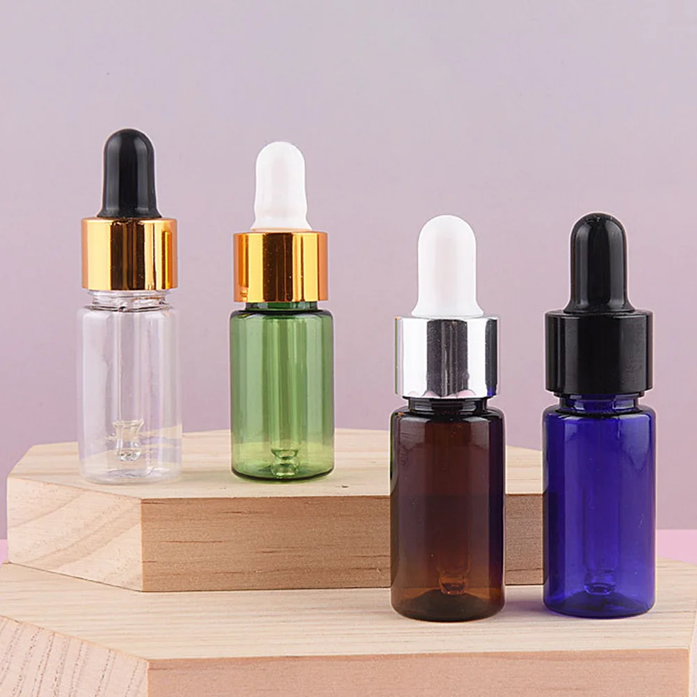 

Essential Oil Dropper Bottle Small Bottles for Perfume Empty Travel Plastic Oils