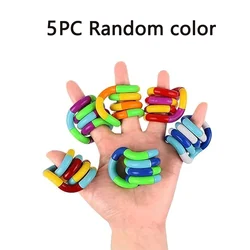 Tangle Fidget Toy for Anxiety Relief and Fine Motor Skills Development (Random 5pcs)