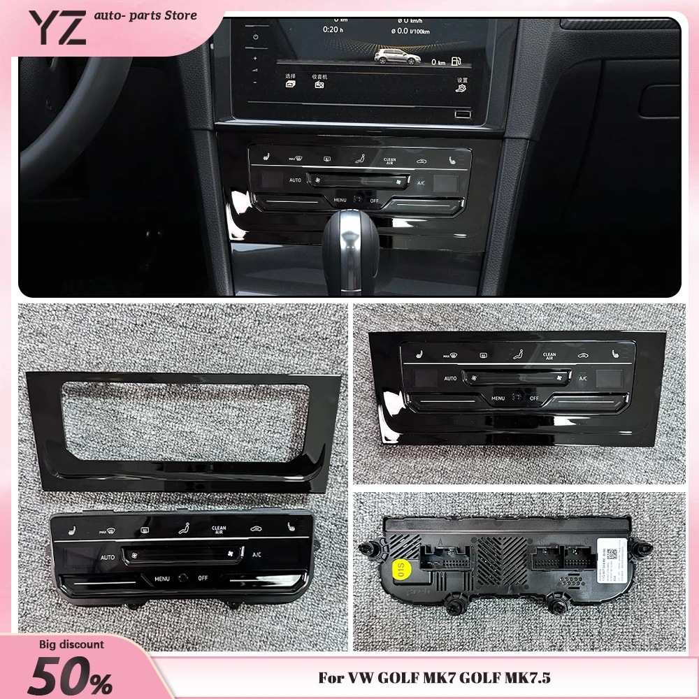 Per VW GOLF MK7 GOLF MK7.5 condizionatore d'aria touch automatico set completo riscaldamento del sedile interno automobilistico