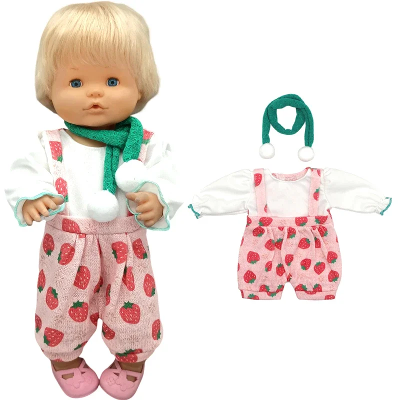 thumbnail image 1 of Conjunto de Ropa para muñeca bebé de 35cm, sombrero para Nenuco, Ropa Y Su Hermanita, accesorios para muñeca de juguete, 38cm, 1 of 5