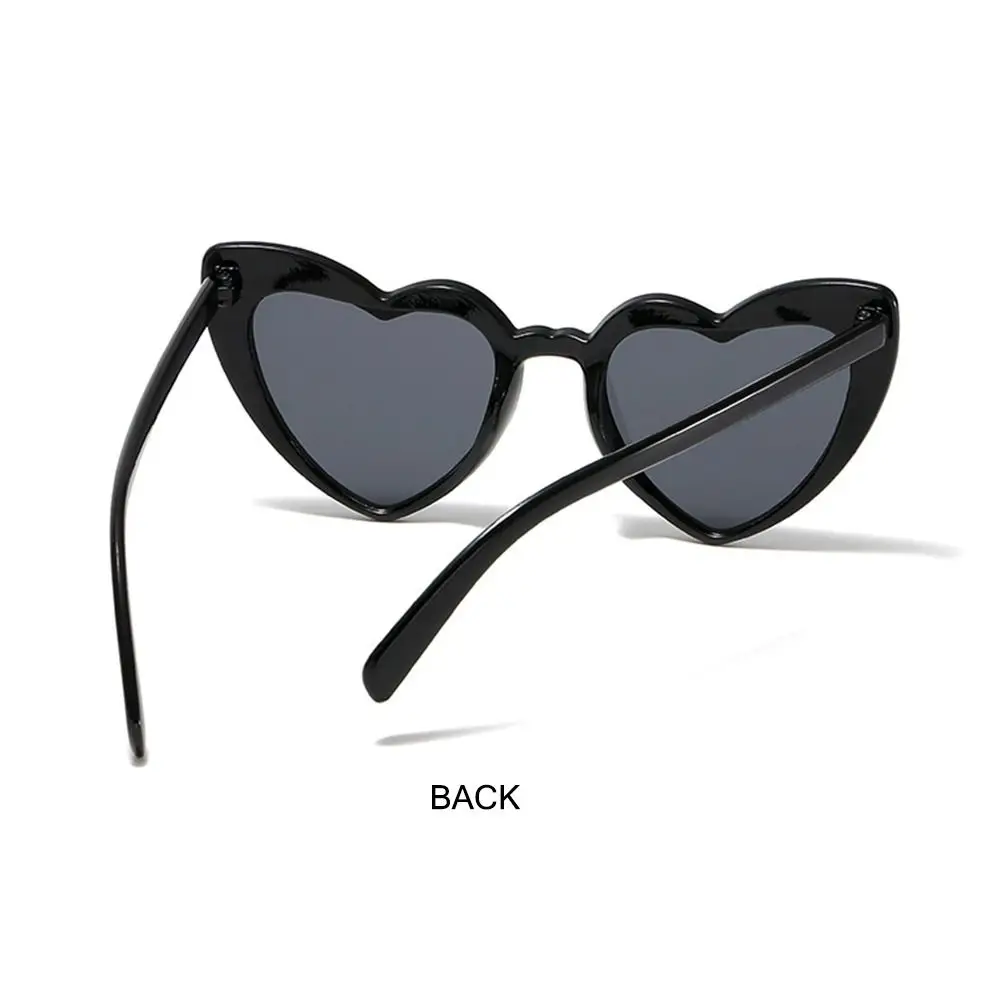 Pink Heart Shaped Sunglasses Trendy Fashion