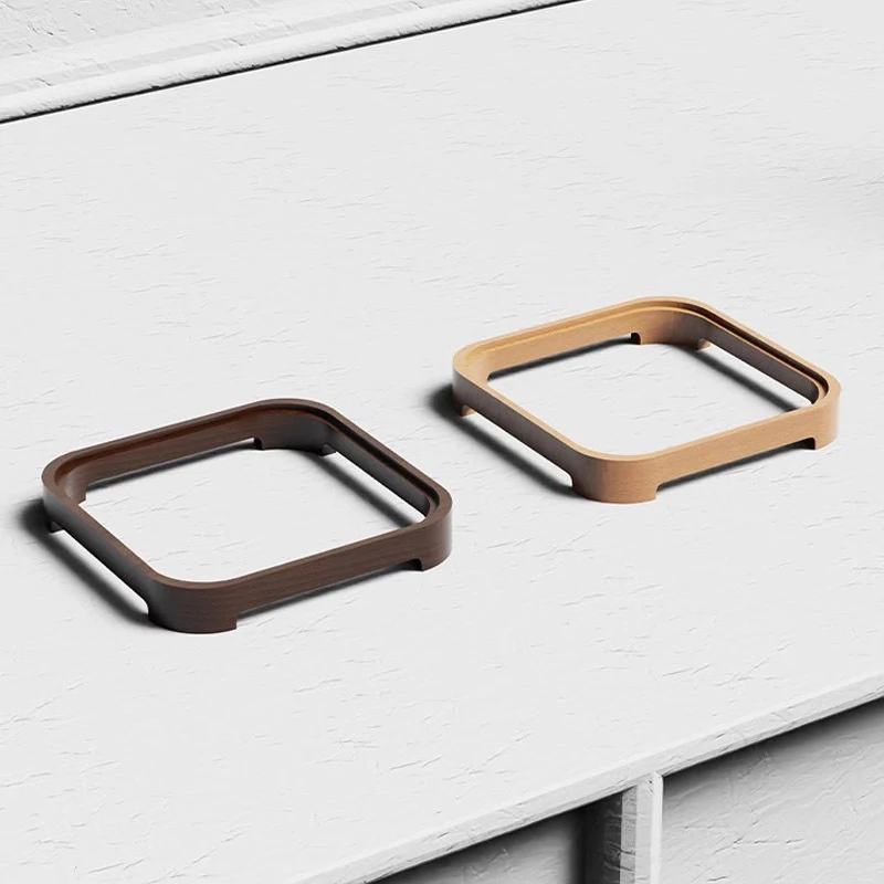 Wooden Desktop Computer Holder Walnut Mini PC Stand Bracket Cooling Base Accessories For Mac Mini M4