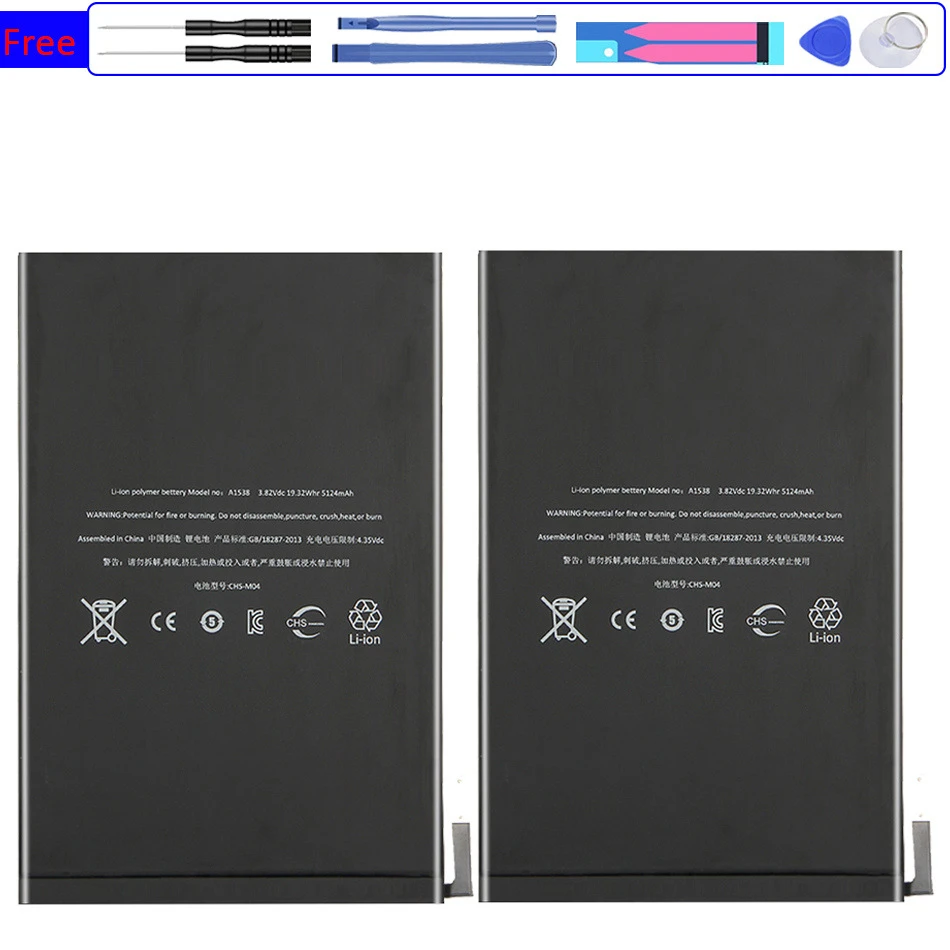 oog Bevestiging Schaar Tablet Battery 5124mAh For Apple IPad Mini 4 Mini4 A1538 A1546 A1550  Batteria Batterij| | - AliExpress