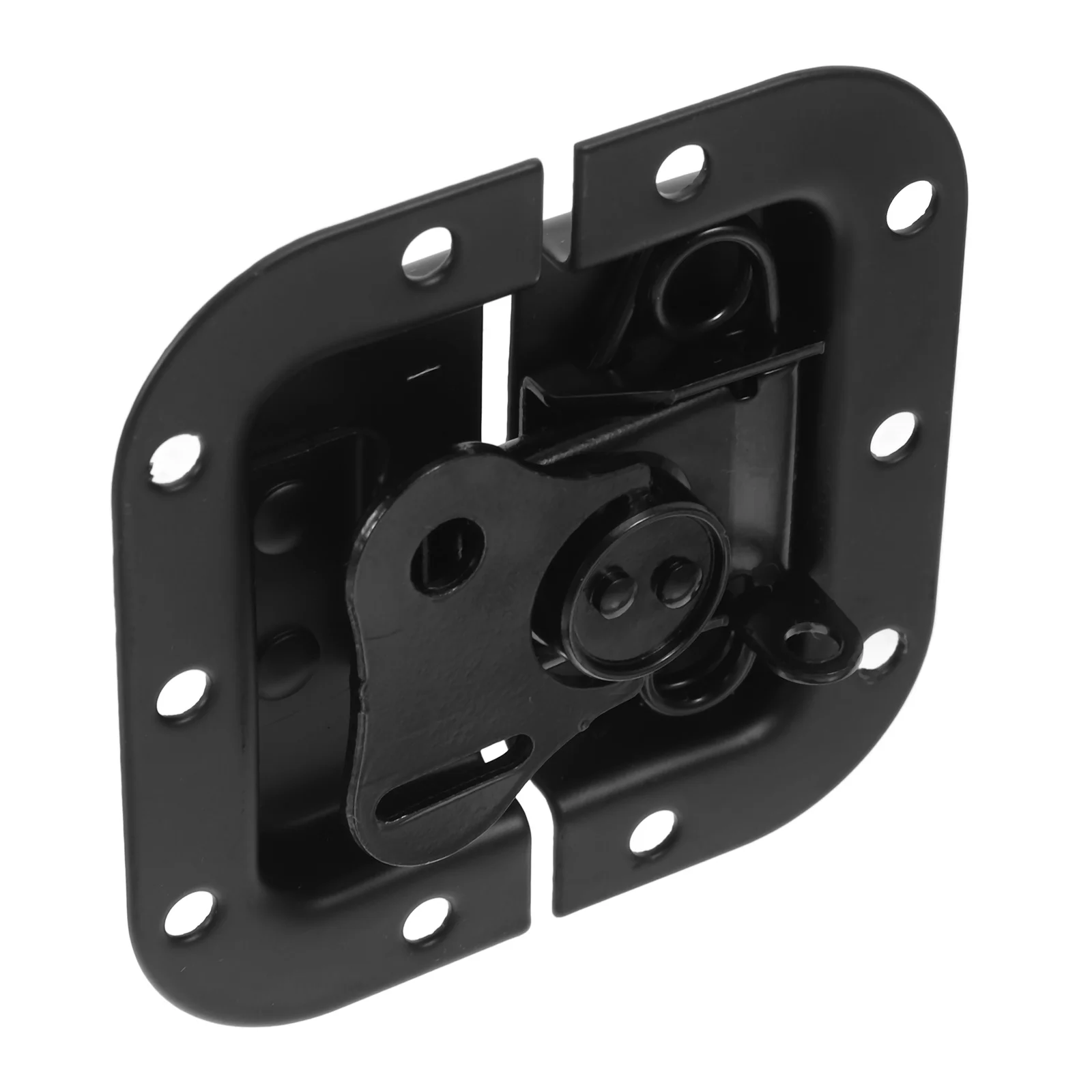 Butterfly Latch Spring Lock Stainless Steel Lid Retainer Hardware Aluminum Alloy For Audio Placement Rack