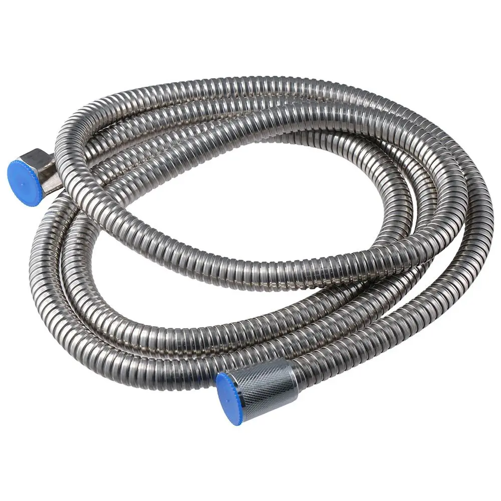 

2M Shower Hose Stainless Steel Shower Telescopic Hose Replacement Anti-rust Bathroom Inlet Pipe Practical Bathroom Accessories