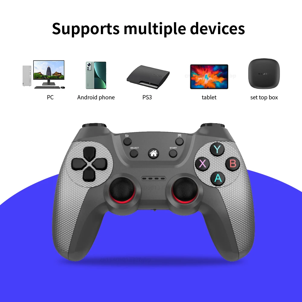 BROODIO 2.4Ghz  Ʈѷ  е, PS3, PC, TV ڽ, ȵ̵ , ̽ƽ PC Ʈ  Ʈѷ