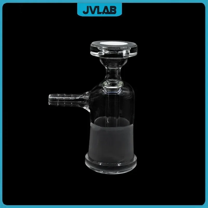 Fiole de 250mL et collier SUS du Kit Filtration Sous Vide, parfait pour une filtration sous vide efficace.