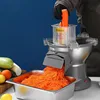 Commercial Potato Shredder, Small Carrot Slicer, Directional Vegetable Cutter, Potato Shredder, Electric Garlic Slicer 1