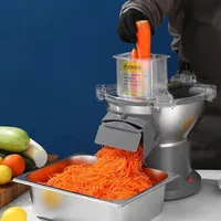Commercial Potato Shredder, Small Carrot Slicer, Directional Vegetable Cutter, Potato Shredder, Electric Garlic Slicer 1