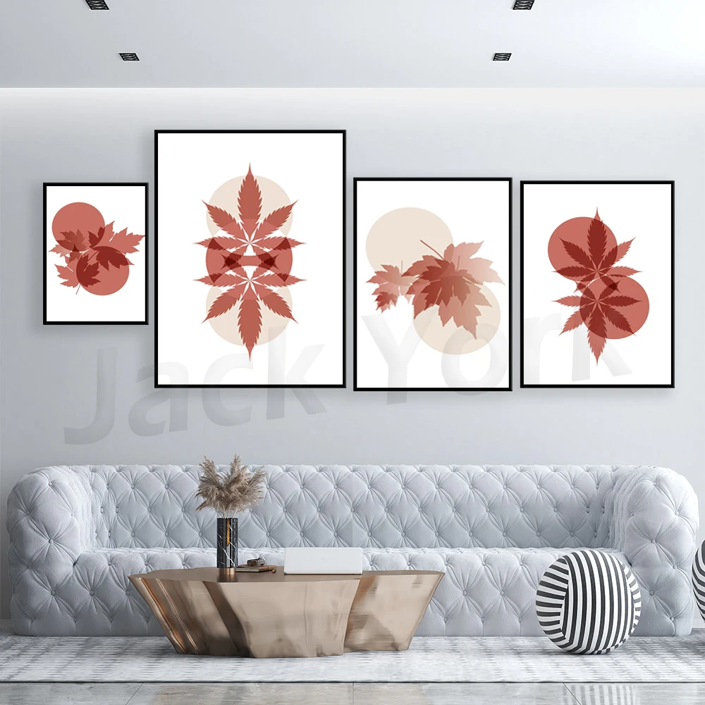 Weed Poster Wall Art Canapa Leaf Art Printing Modern Home Decoration High-Conducing Weed Art Love Weed Art