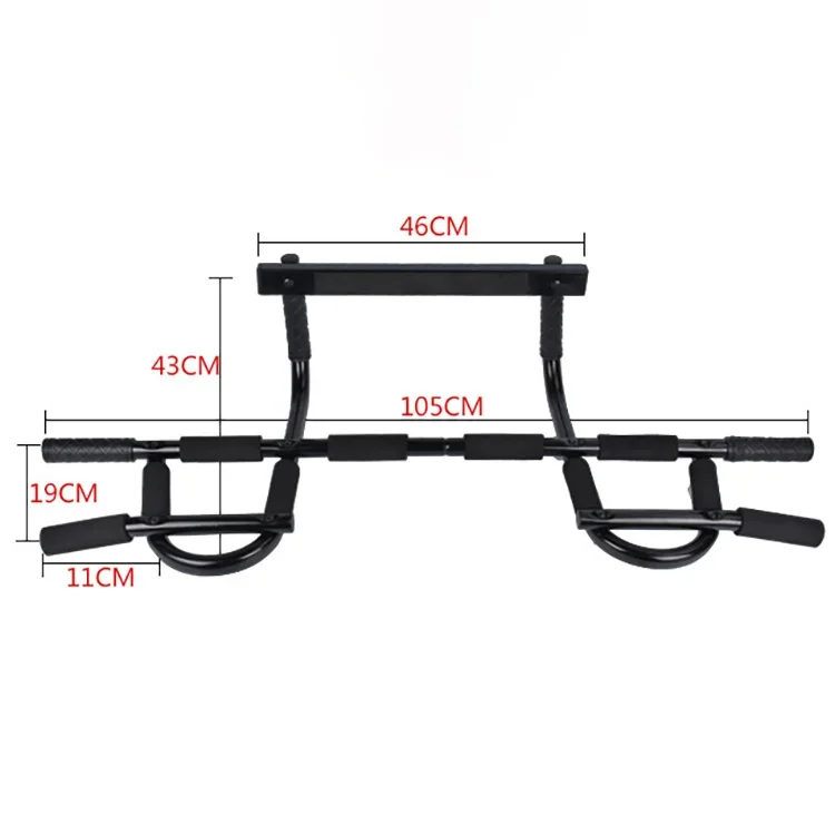 Cheap fitness equipment home multi-function door pole horizontal bar pull-up bar exercise fitness chin