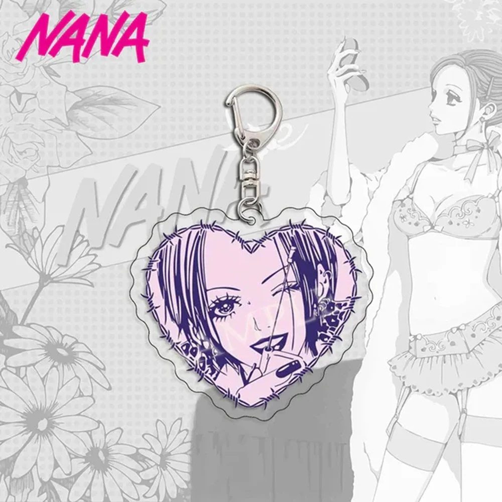 NANA Anime Character Keychain - Stylish Figure Pendant Jewelry