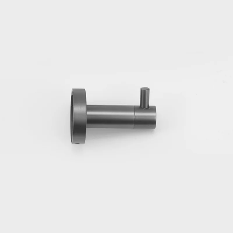 Grey 304 Stainless Steel Bath Towel Rack Towel Rack Cup Holder Paper Coat Hook Toilet Brush Holder Bathroom Accessories