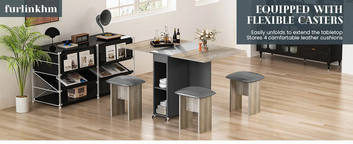 5 piece table and chairs set