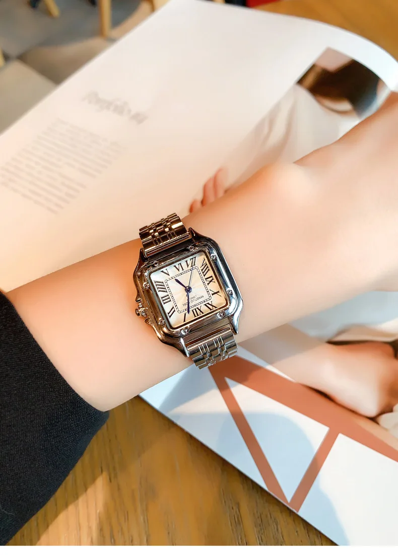 Luxury Women's Watches Elegant Luxury Gold Watch for Women Quartz Waterproof Wristwatches Ladies Relojes Para Mujer Without Box - 6