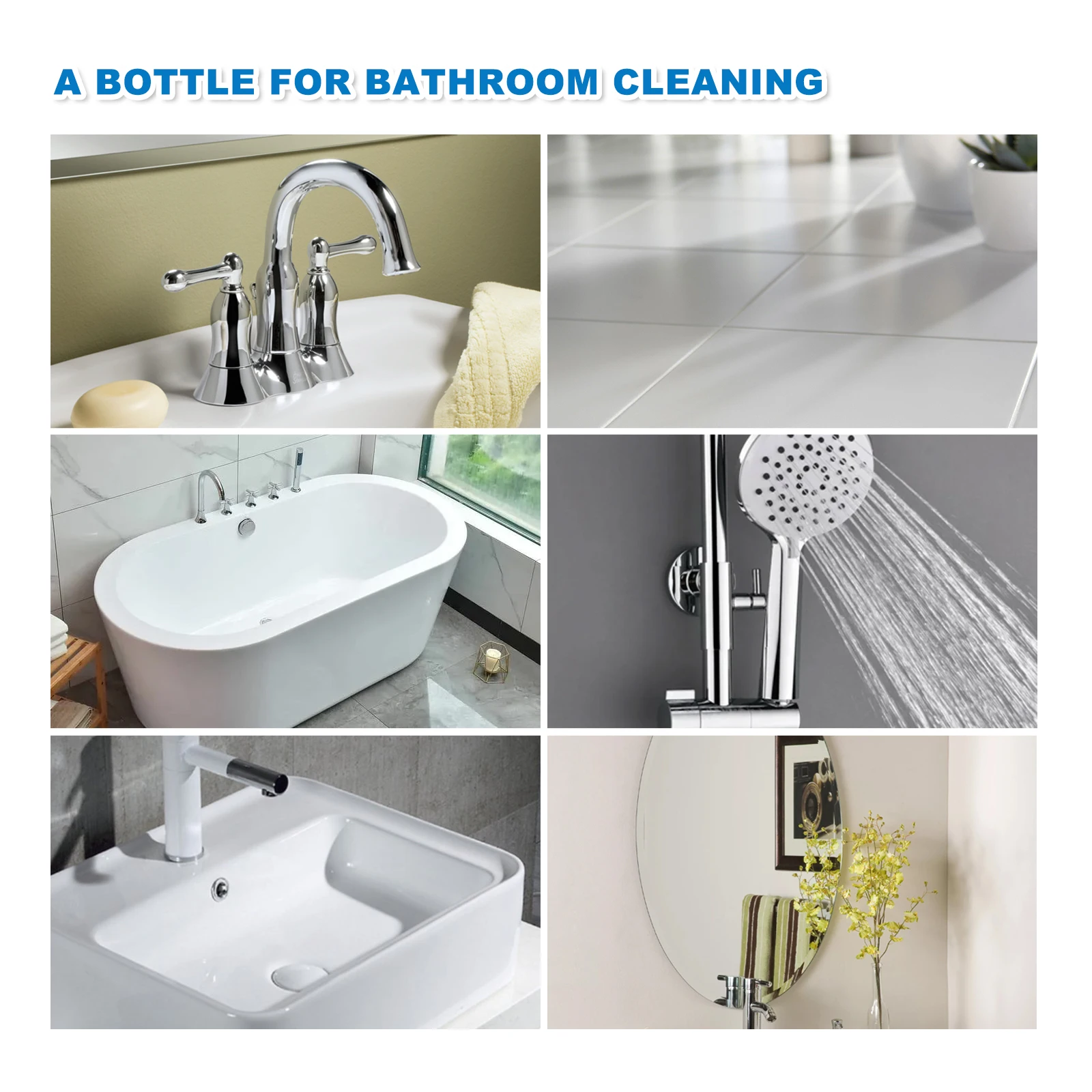 Bathroom Cleaner Multi Functional Bathroom Cleaner Cleans Stubborn Dirt Restores Shine Removes Odor No Irritation No Residue