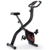 Exercise Bike Folding Stationary Bike Recumbent Exercise Bike Machine Home with LCD Monitor Phone Holder Portable 1