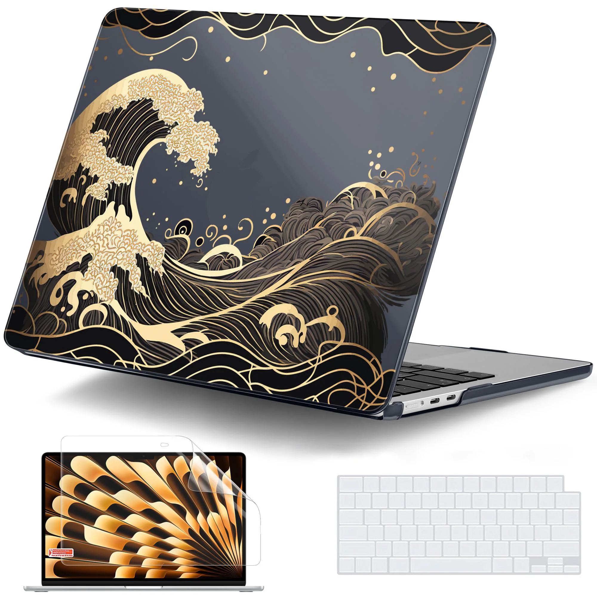 Laptop A2337 Per Macbook Air 13 Custodia M1 M2 M3 13.6 15.3 Pollici A2681 A3113 A2941 Cover 2021 2022 Shell Pro 14 16 A2992 A29912024